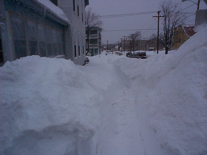 This is normally the sidewalk